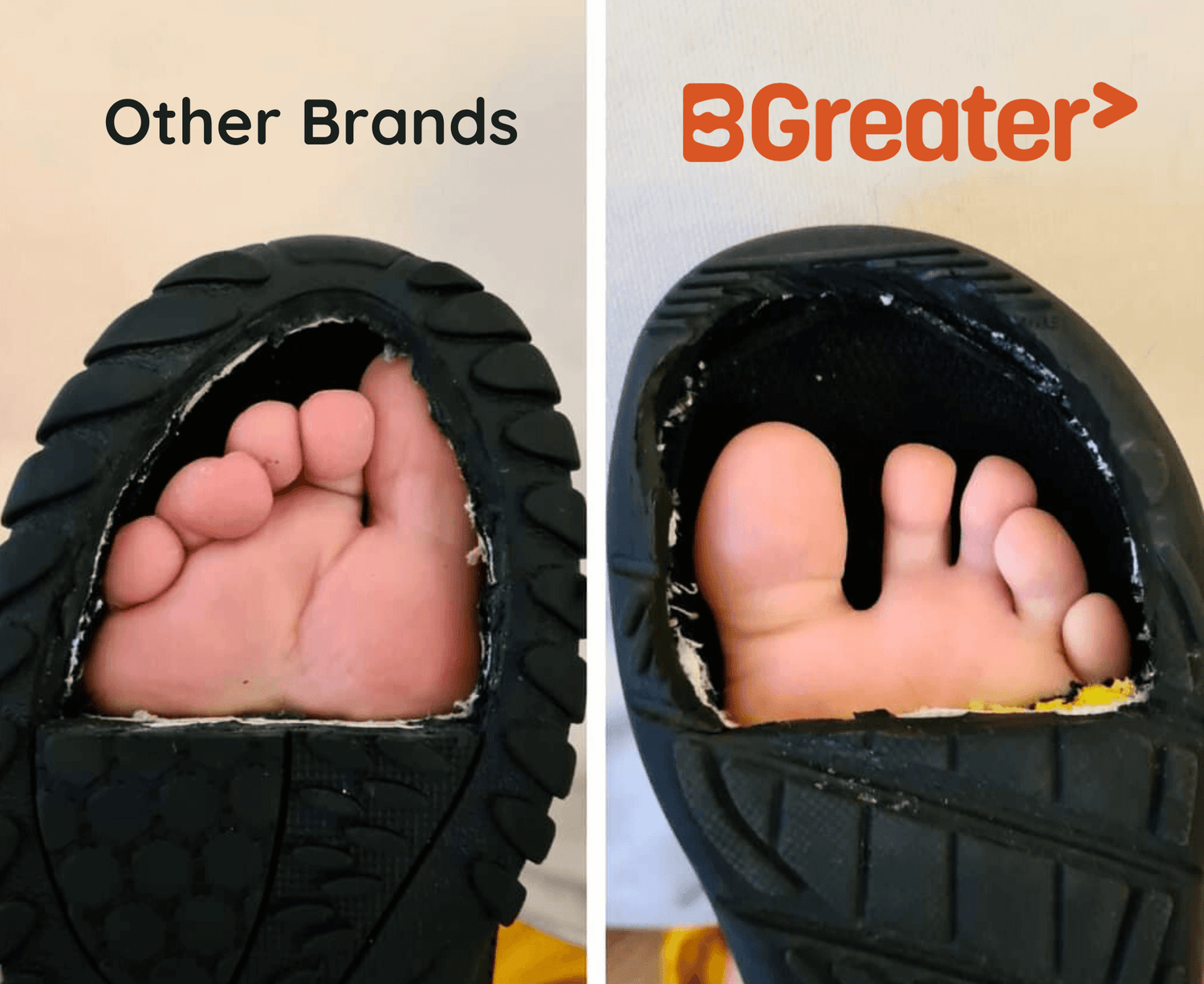 Bgreater barefoot wide toebox shoes vs regular shoes narrow toe box