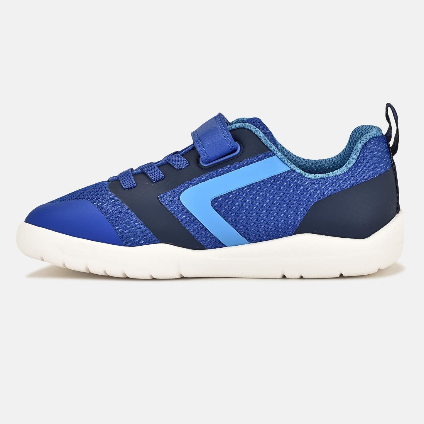 Blue barefoot kids trainer - inside