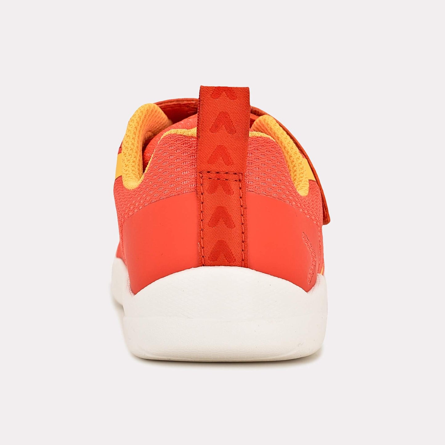 Orange barefoot kids trainer - back