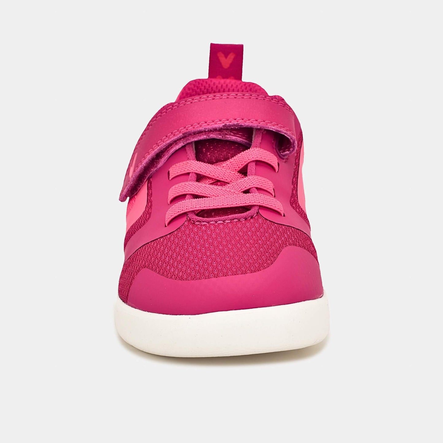 Pink barefoot kids trainer - front