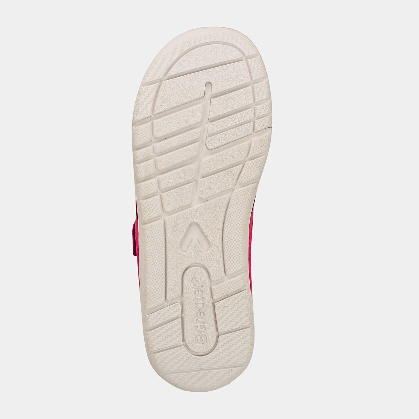 Pink barefoot kids trainer - sole