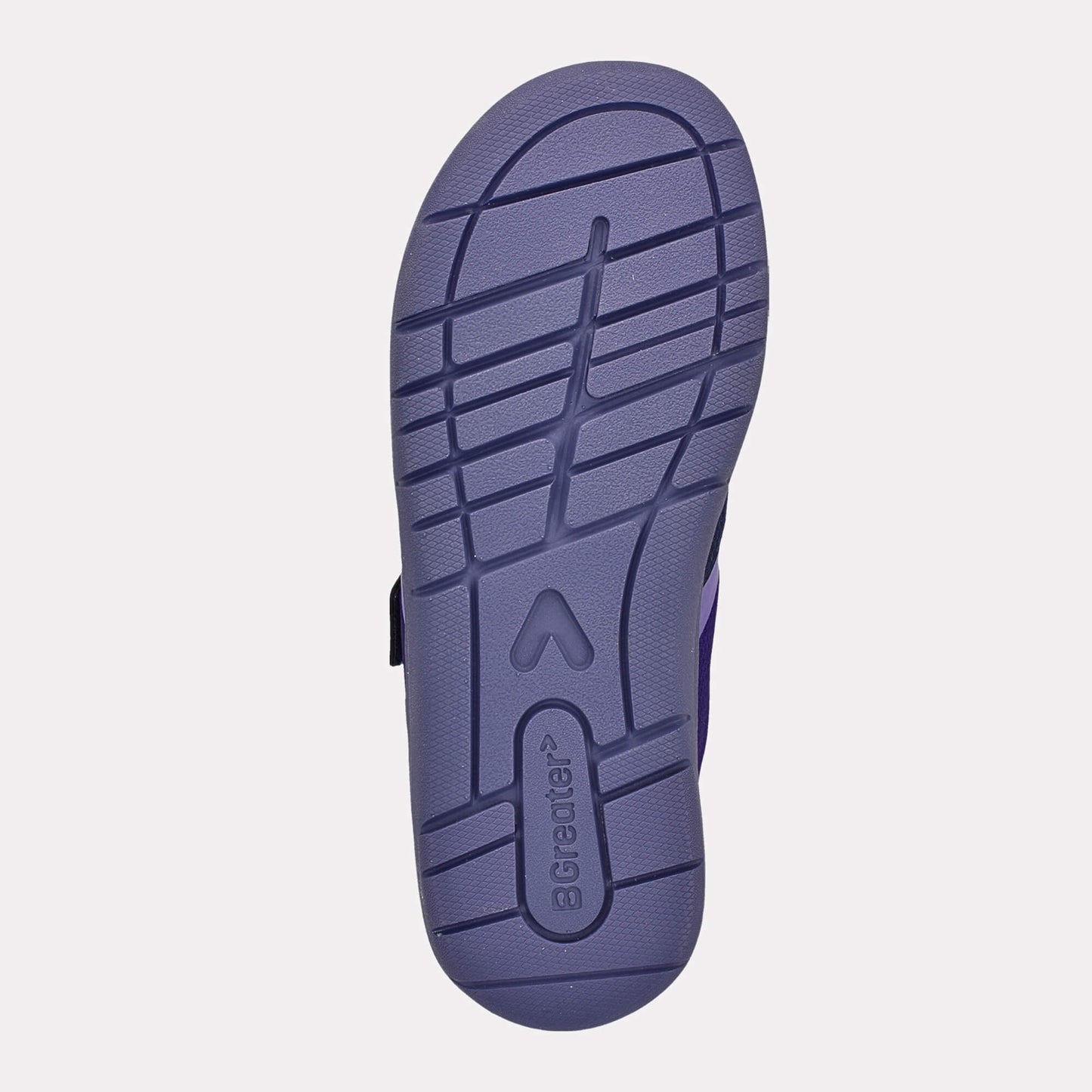 Purple barefoot kids trainer - sole