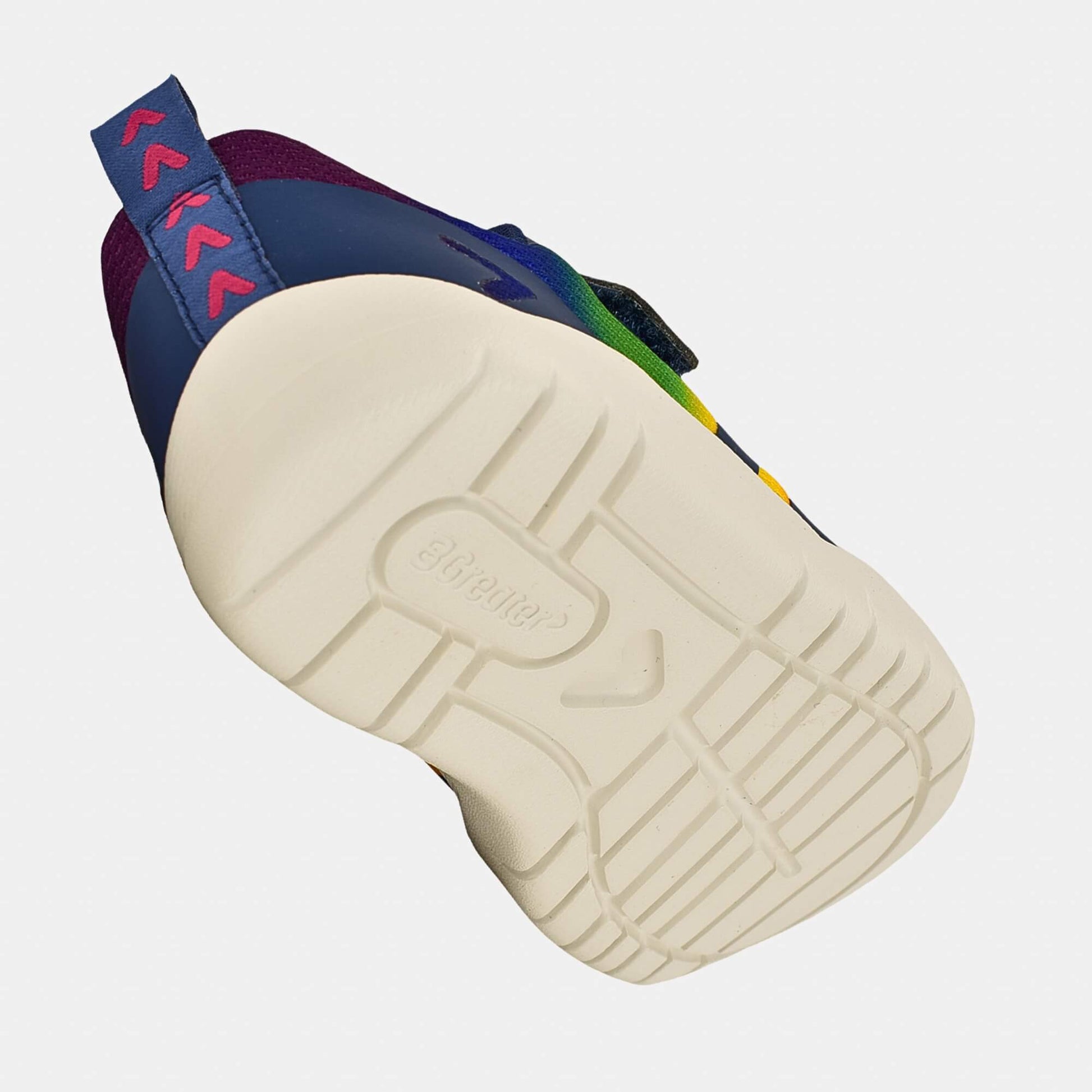 Rainbow barefoot kids trainer - floating