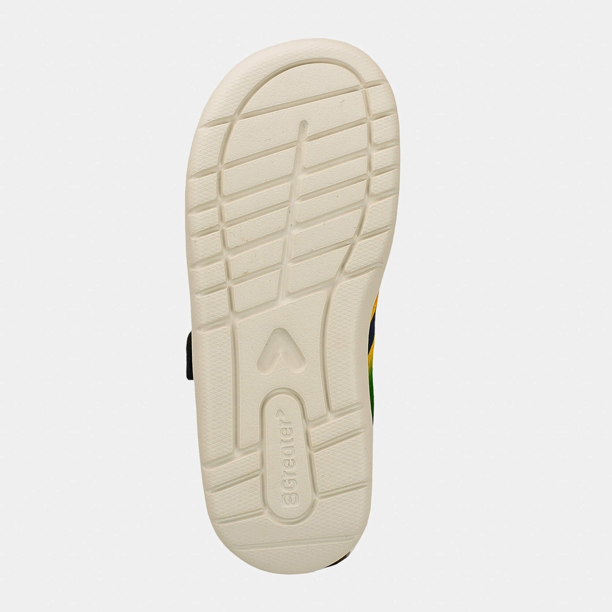 Rainbow barefoot kids trainer - sole