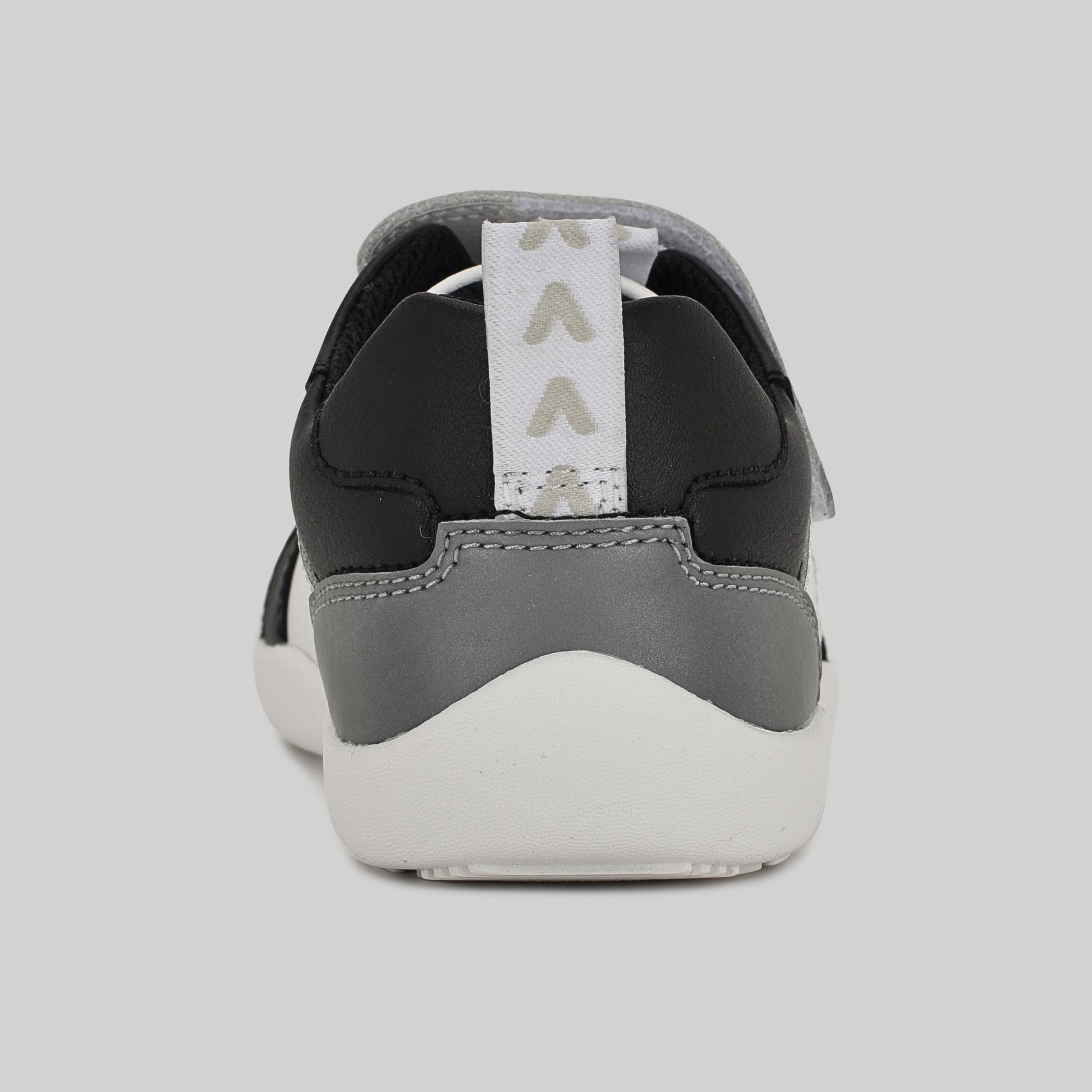 Kids Black White Barefoot Trainer - Back