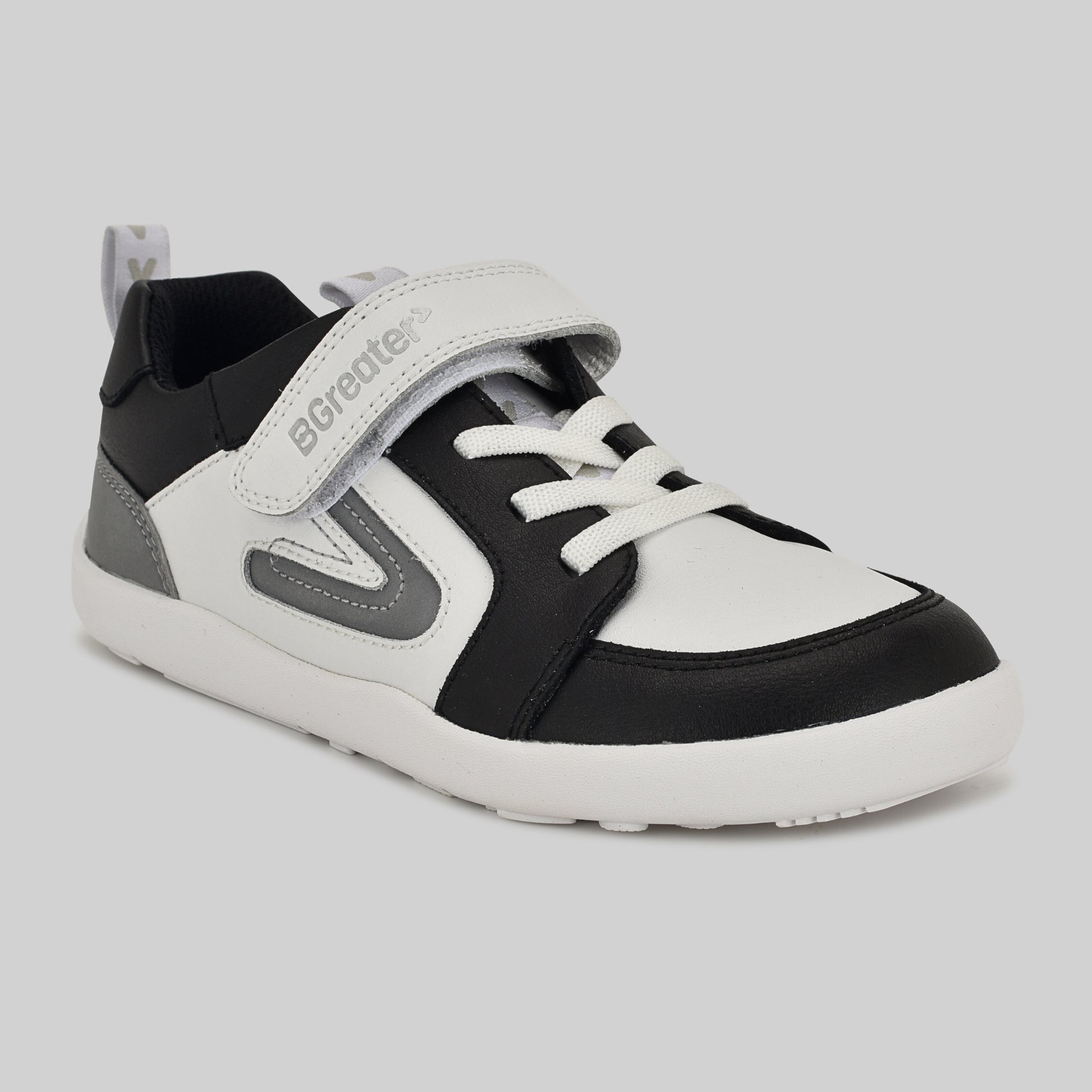 Kids Black White Barefoot Trainer - Main