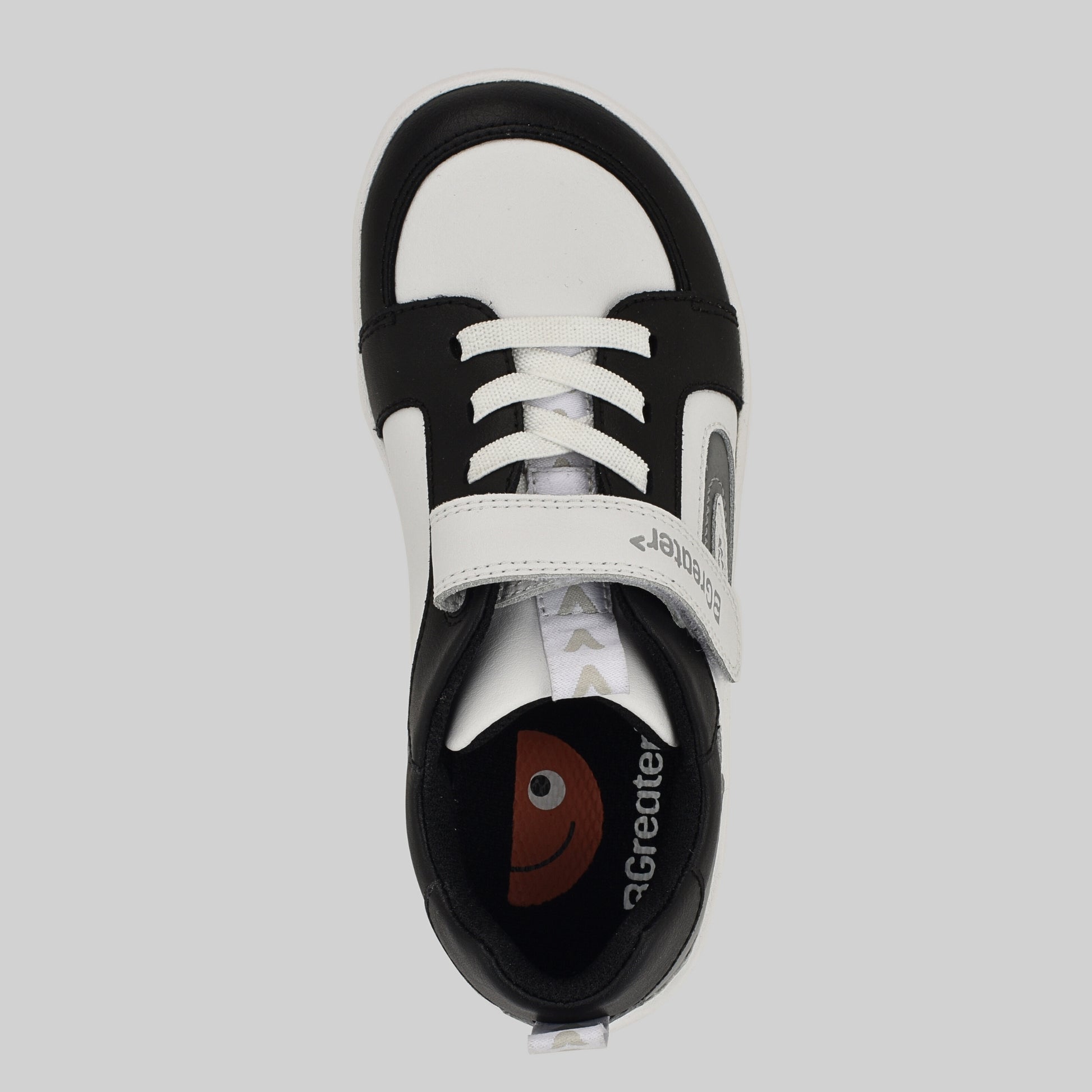 Kids Black White Barefoot Trainer - Top