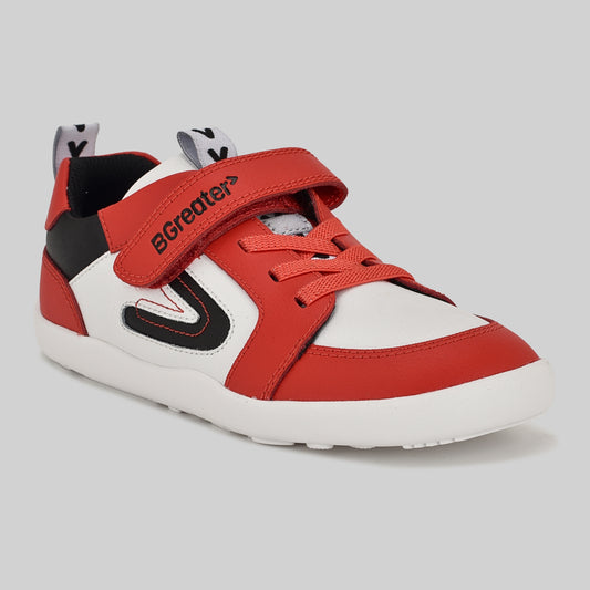 Kids Red White Barefoot Trainer - Main