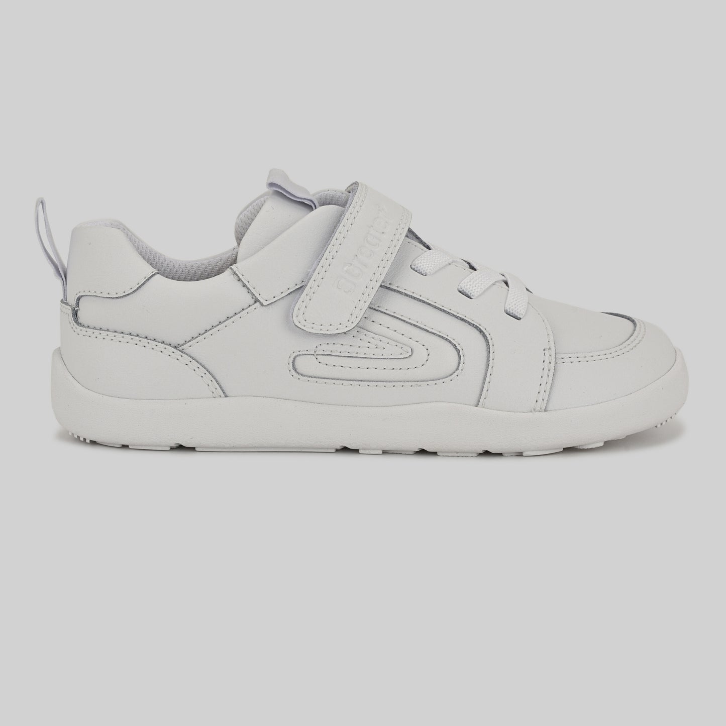 Kids White Barefoot Trainer - Outside