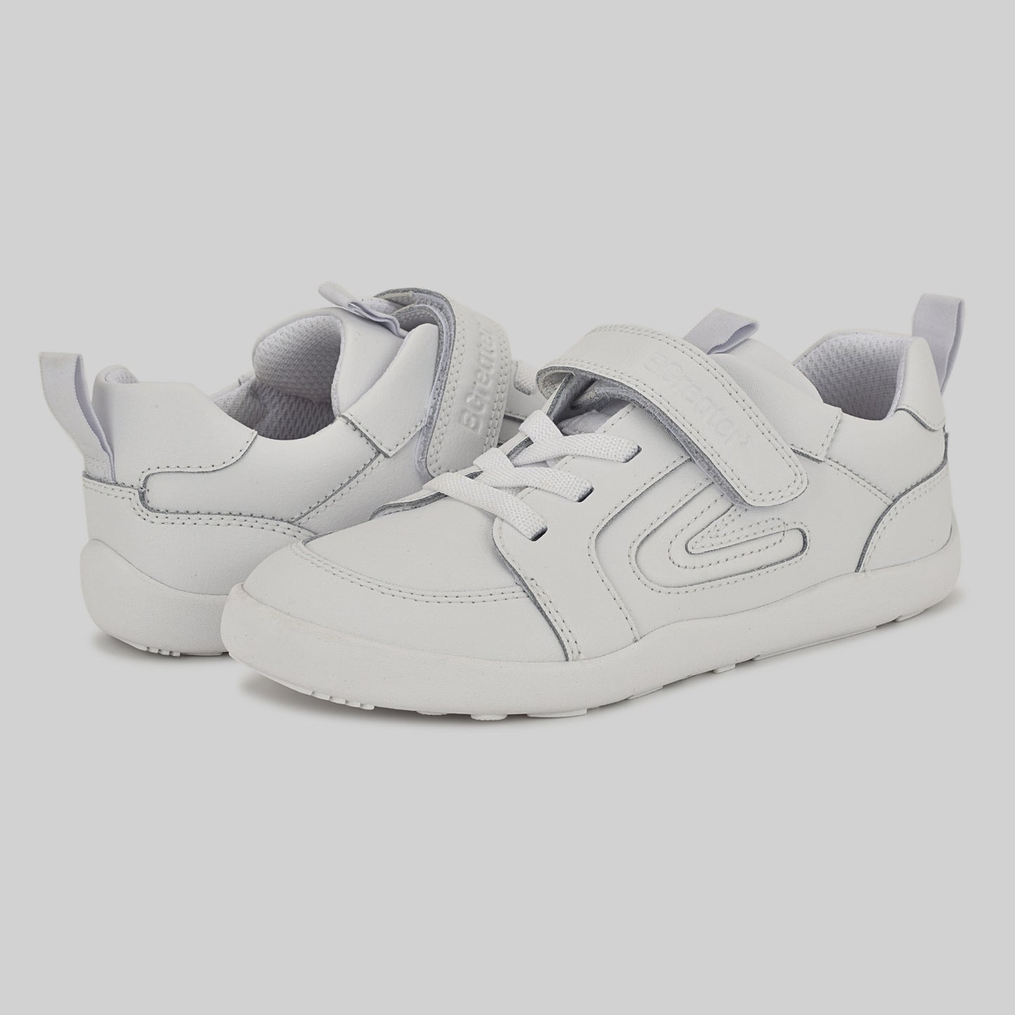 Kids White Barefoot Trainer - Pair