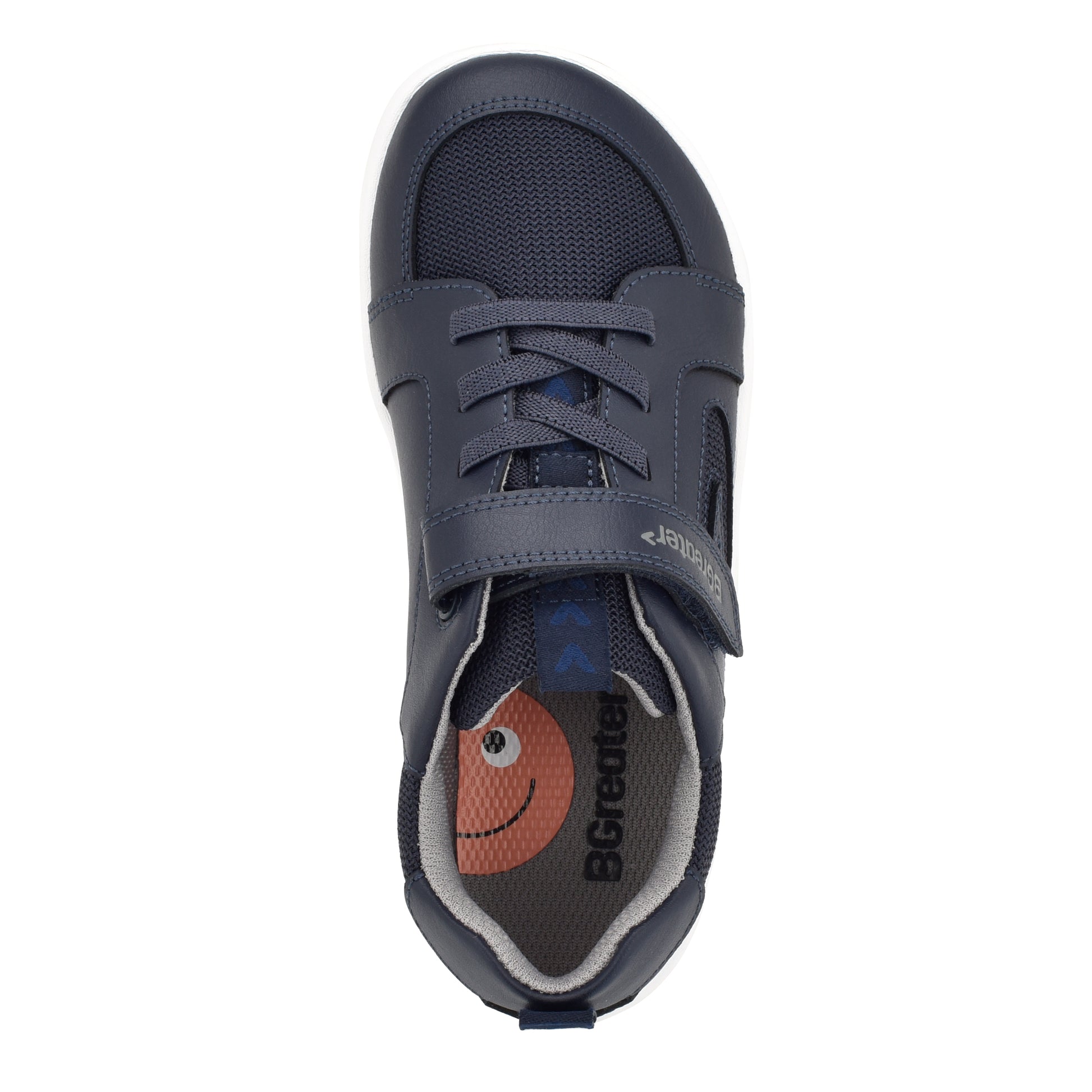 Levison Navy Trainer | Kids Barefoot Shoes | Top