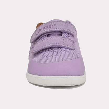 Lilac barefoot toddler trainer - front