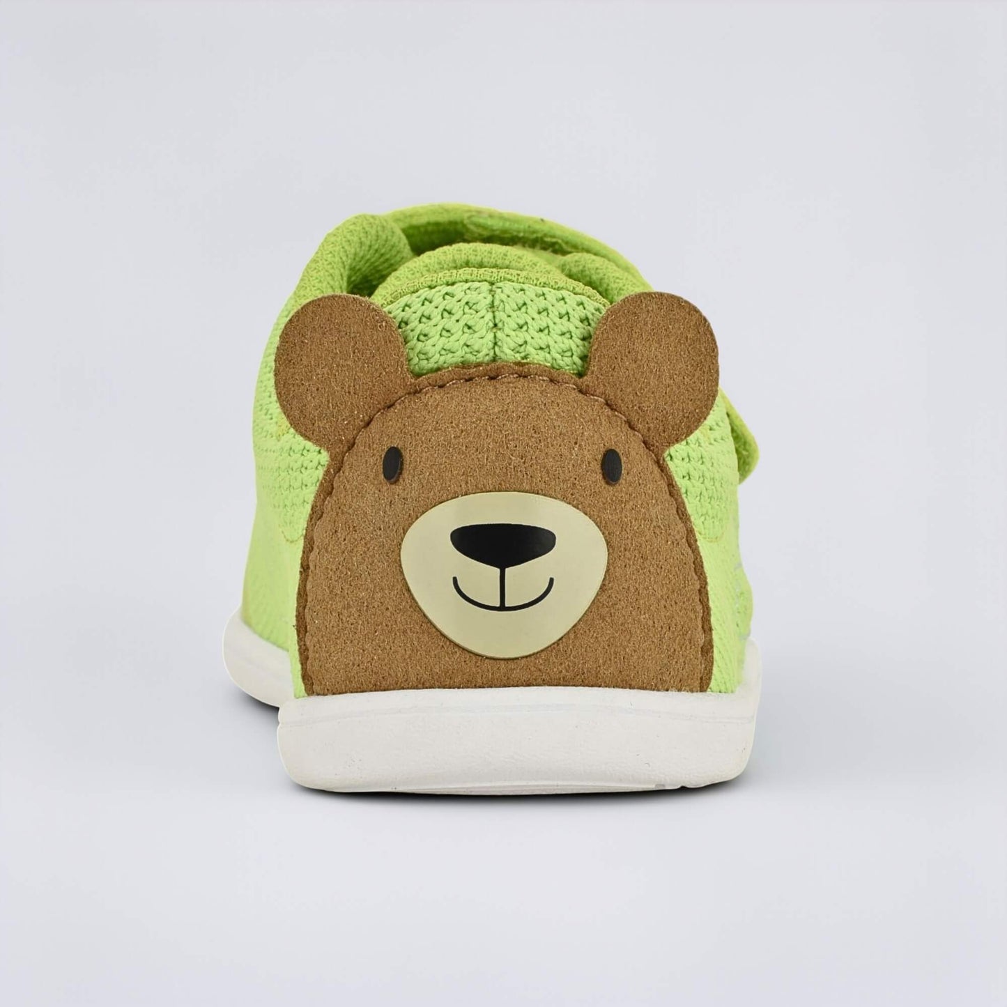 Lime Green barefoot toddler trainer - back