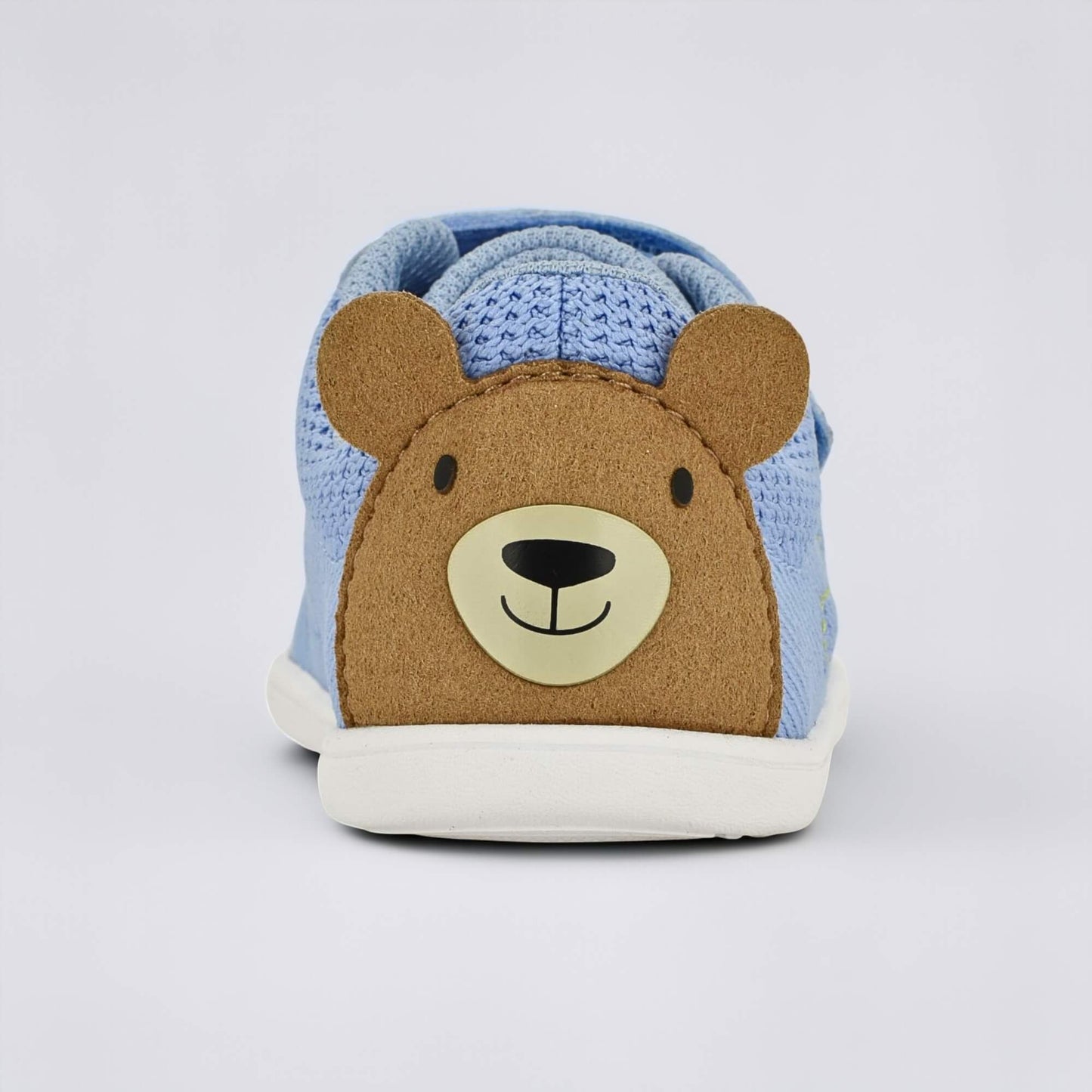 Mid Blue barefoot toddler trainer - back
