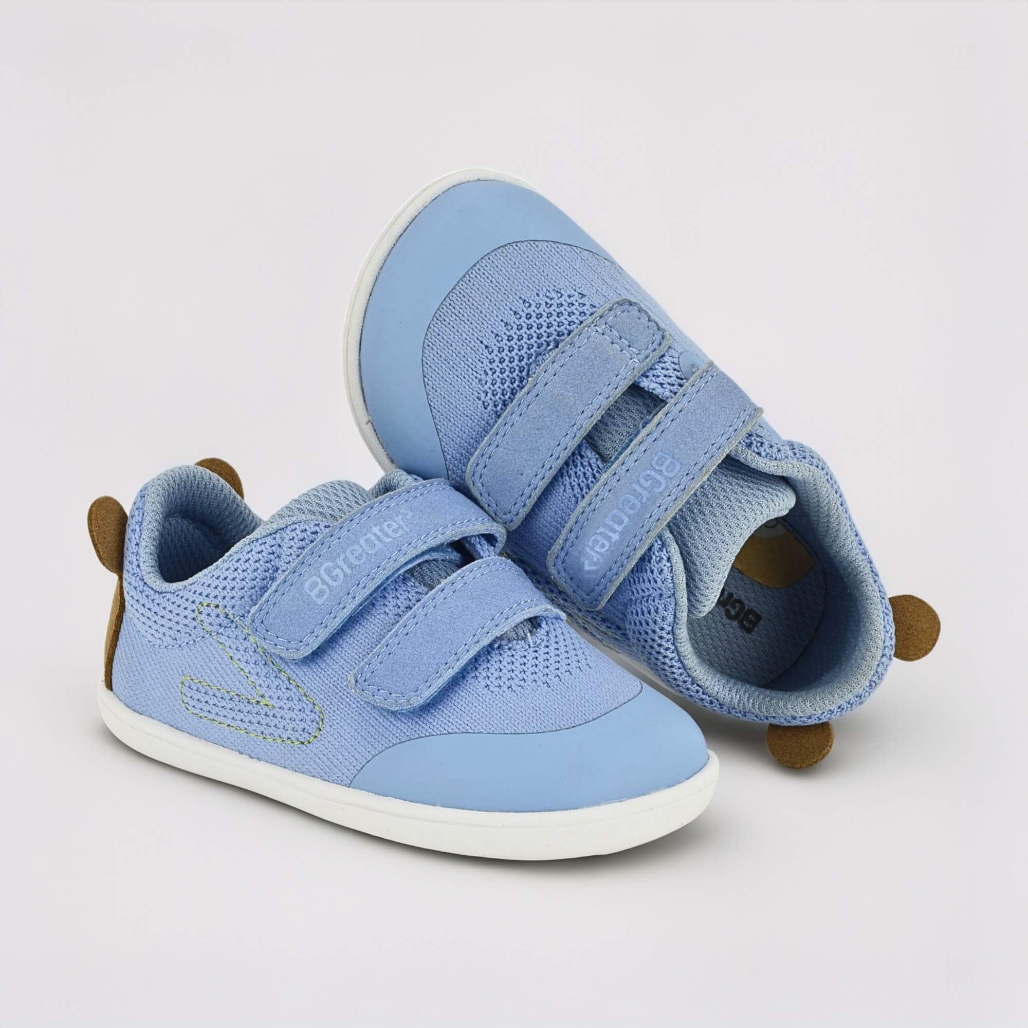 Mid Blue barefoot toddler trainer - benefits