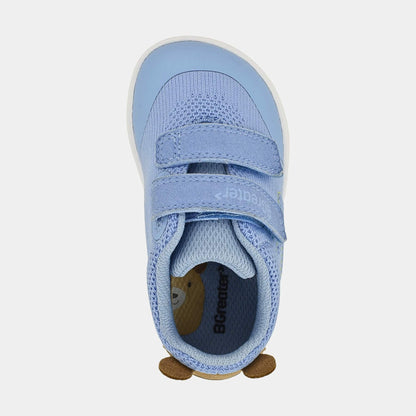 Mid Blue barefoot toddler trainer - top