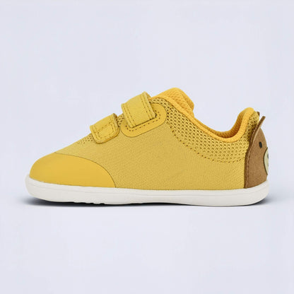 Ochre barefoot toddler trainer - inside