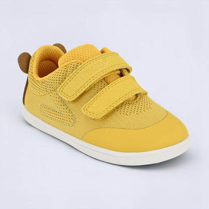 Ochre barefoot toddler trainer - main feature photo