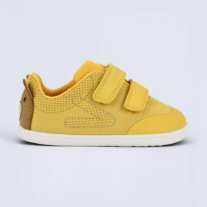 Ochre barefoot toddler trainer - outside