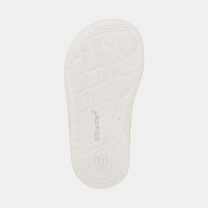 Ochre barefoot toddler trainer - sole