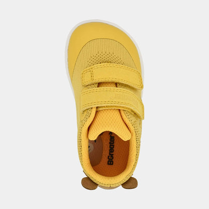Ochre barefoot toddler trainer - top