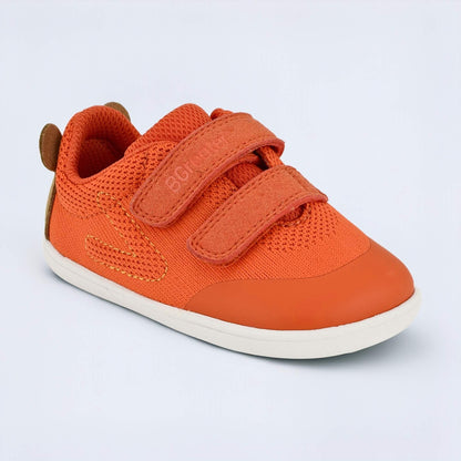 Orange barefoot toddler trainer - main feature photo