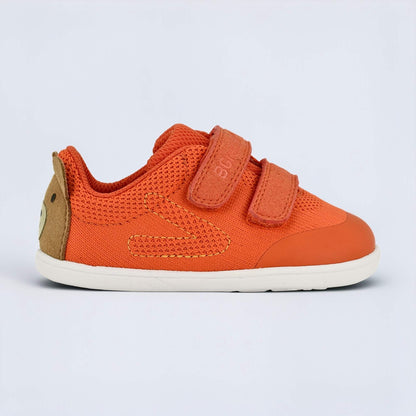 Orange barefoot toddler trainer - outside