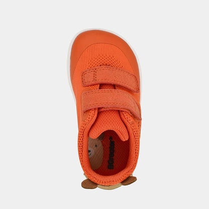 Orange barefoot toddler trainer - top