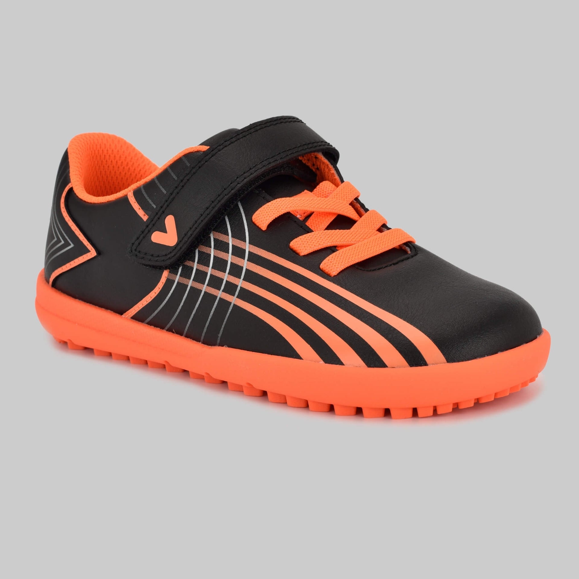 Blake Junior Astro Turf Trainers Black Kids Barefoot Boots