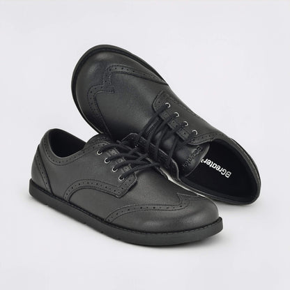 Girls Black Barefoot School Shoe - benefits