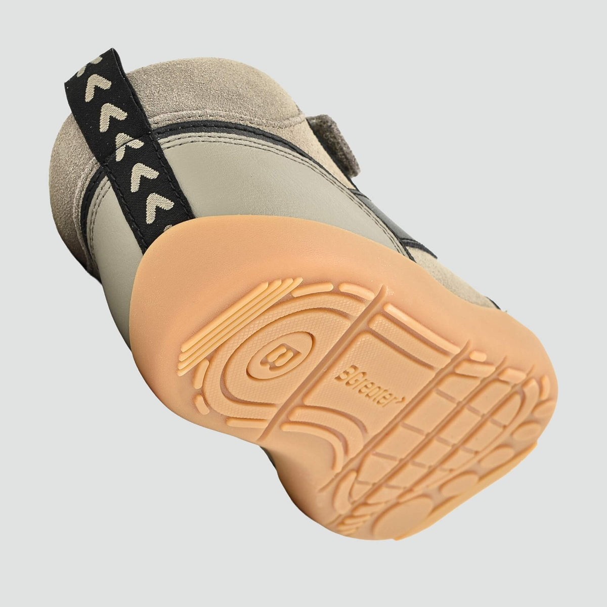 Cooper Brown Suede Trainer - floating