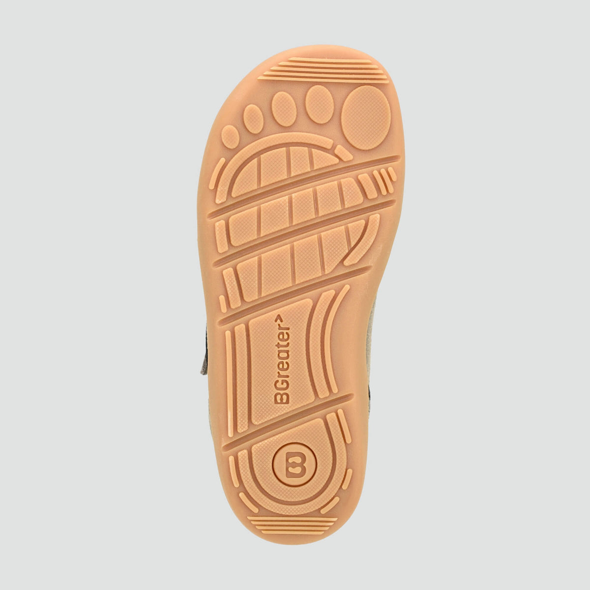Cooper Brown Suede Trainer - sole
