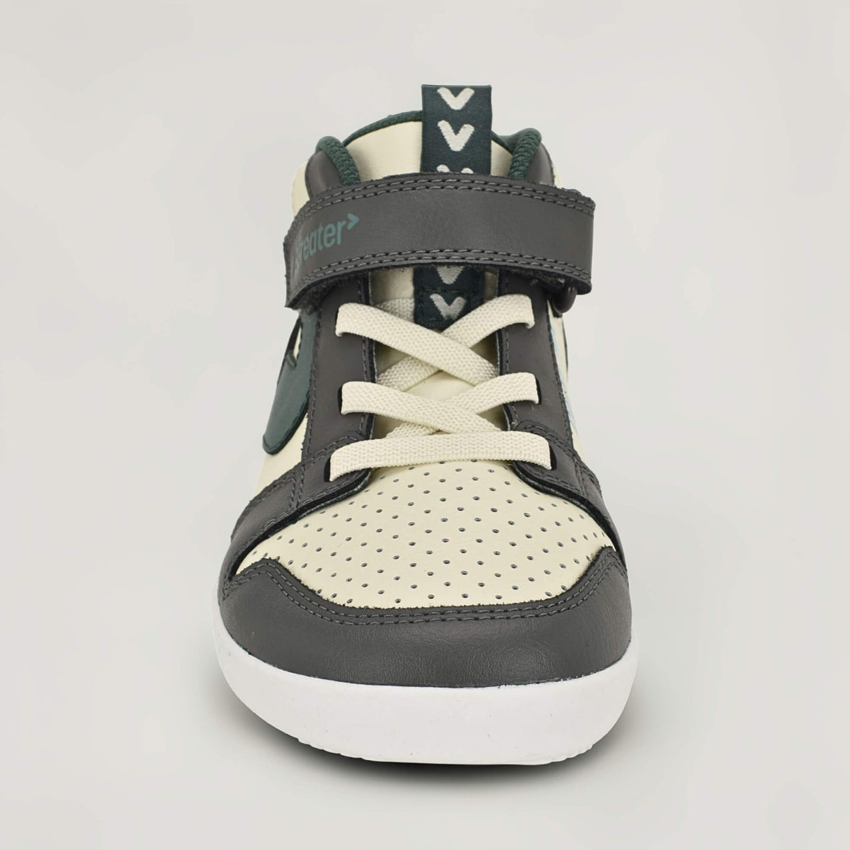 Cooper Grey Green Trainer - front