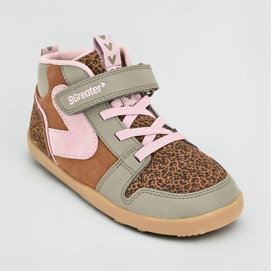 Cooper Leopard Suede Trainer - main feature photo