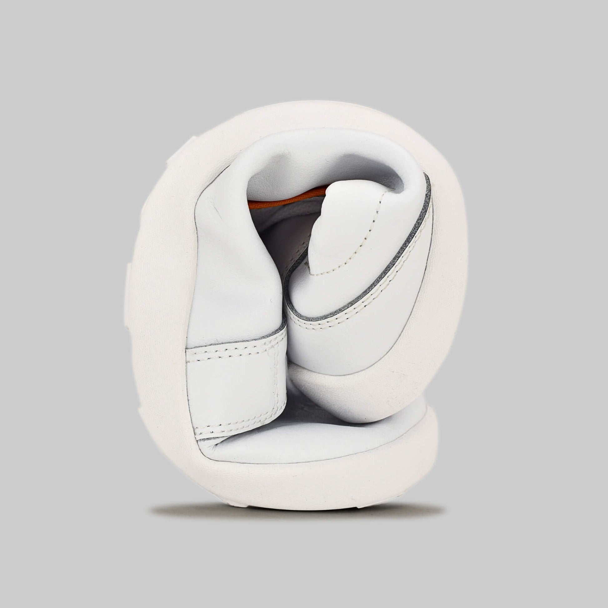 Girls & Boys White Edgley Trainer | Kids Barefoot Shoes | folded
