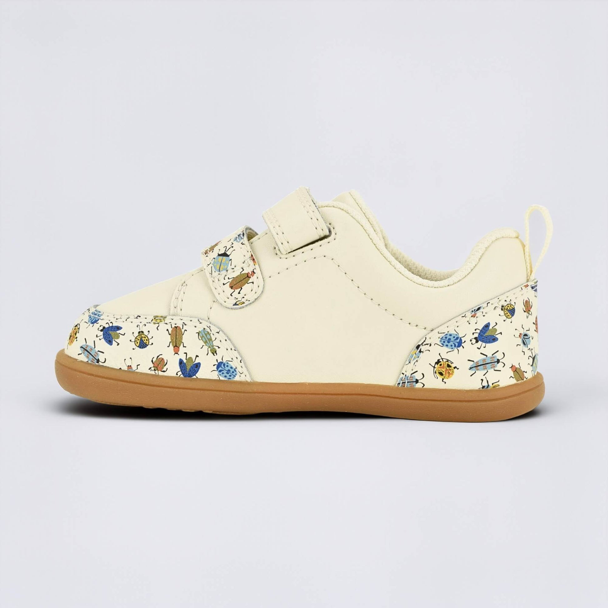 Cream Bug barefoot toddler trainer - inside