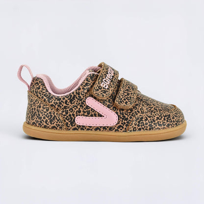 Leopard barefoot toddler trainer - outside