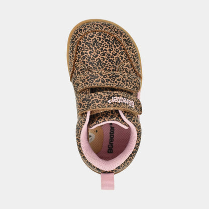 Leopard barefoot toddler trainer - top
