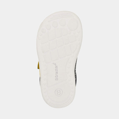 Navy Ochre barefoot toddler trainer - sole