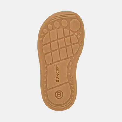 Ochre barefoot toddler trainer - sole