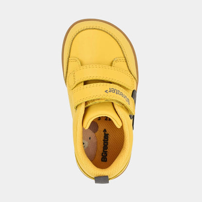 Ochre barefoot toddler trainer - top