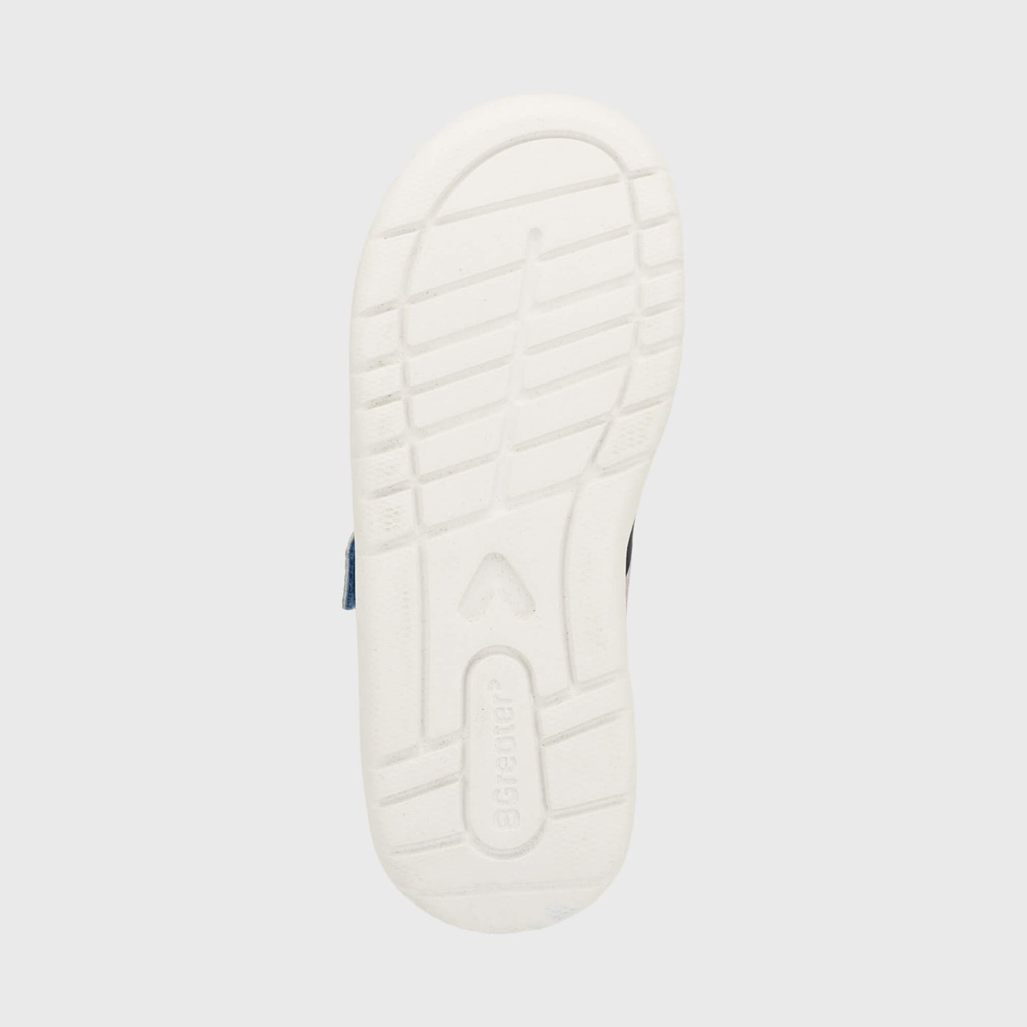 Blue Peach barefoot kids trainer - sole