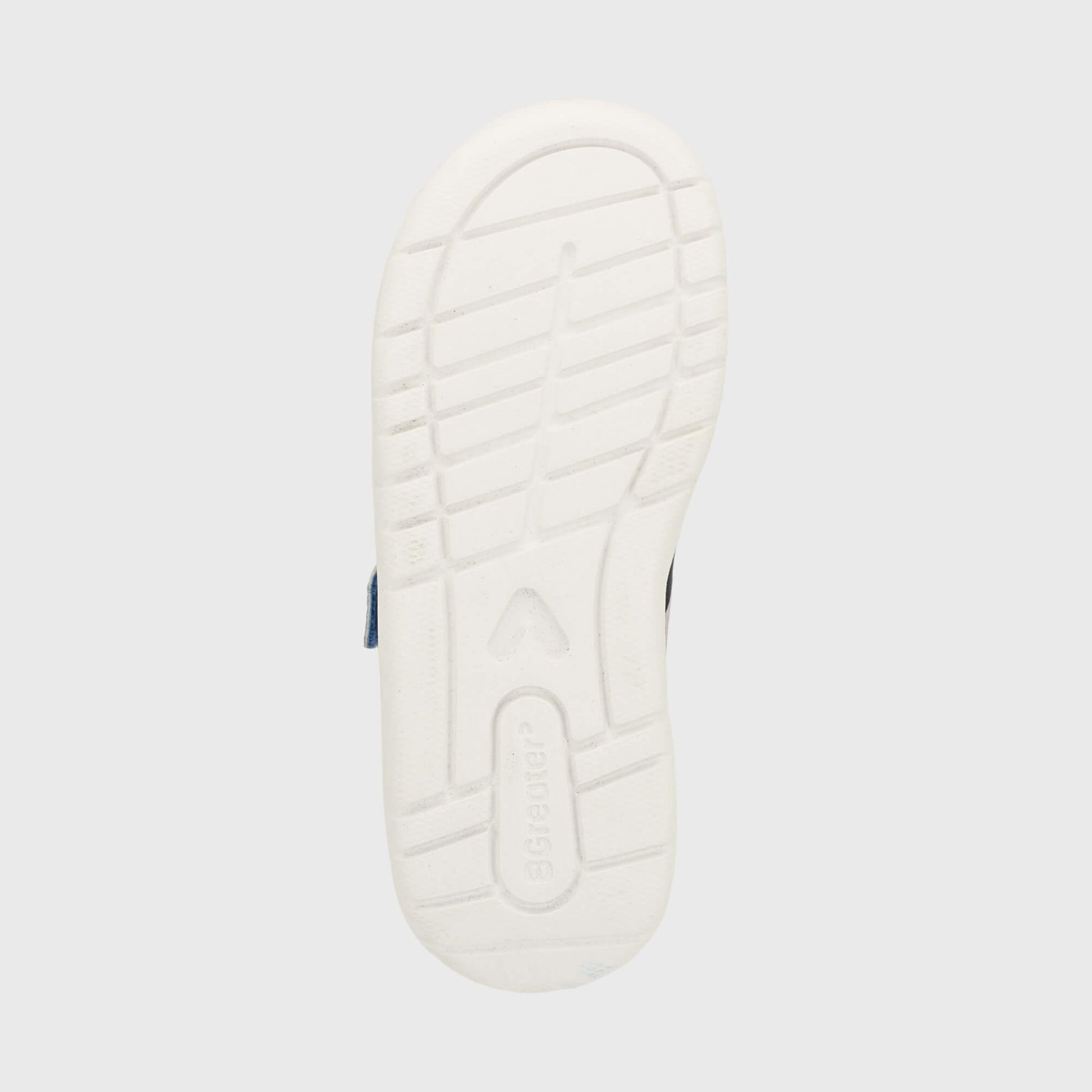Blue Peach barefoot kids trainer - sole