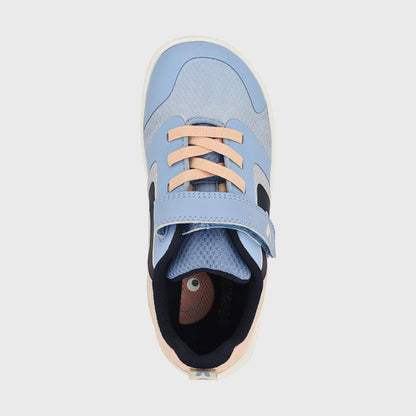 Blue Peach barefoot kids trainer - top