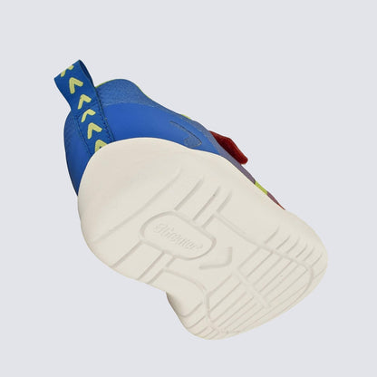 Grenadine Blue barefoot kids trainer - floating
