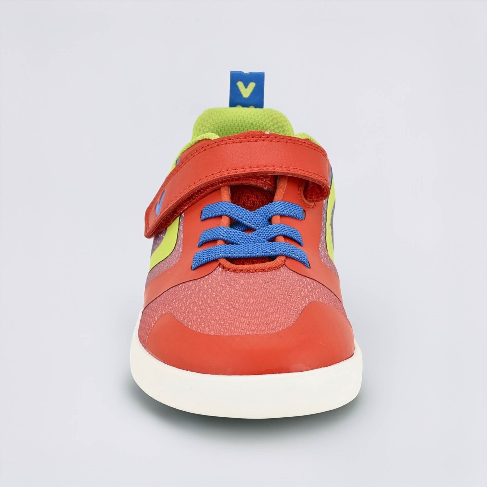 Grenadine Blue barefoot kids trainer - front