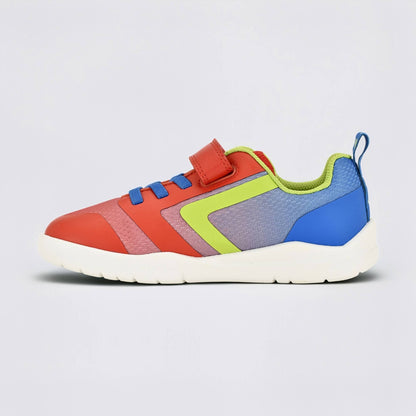 Grenadine Blue barefoot kids trainer - inside