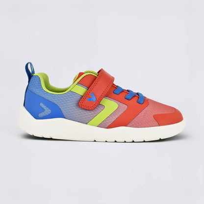 Grenadine Blue barefoot kids trainer - outside