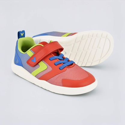Grenadine Blue barefoot kids trainer - pair with sole