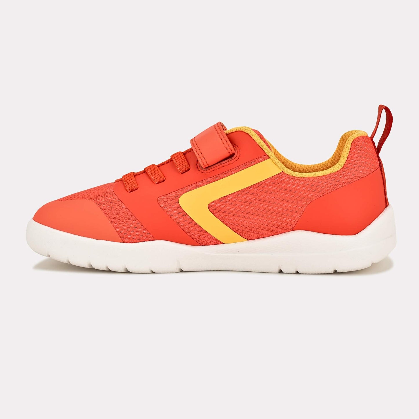 Orange barefoot kids trainer - inside